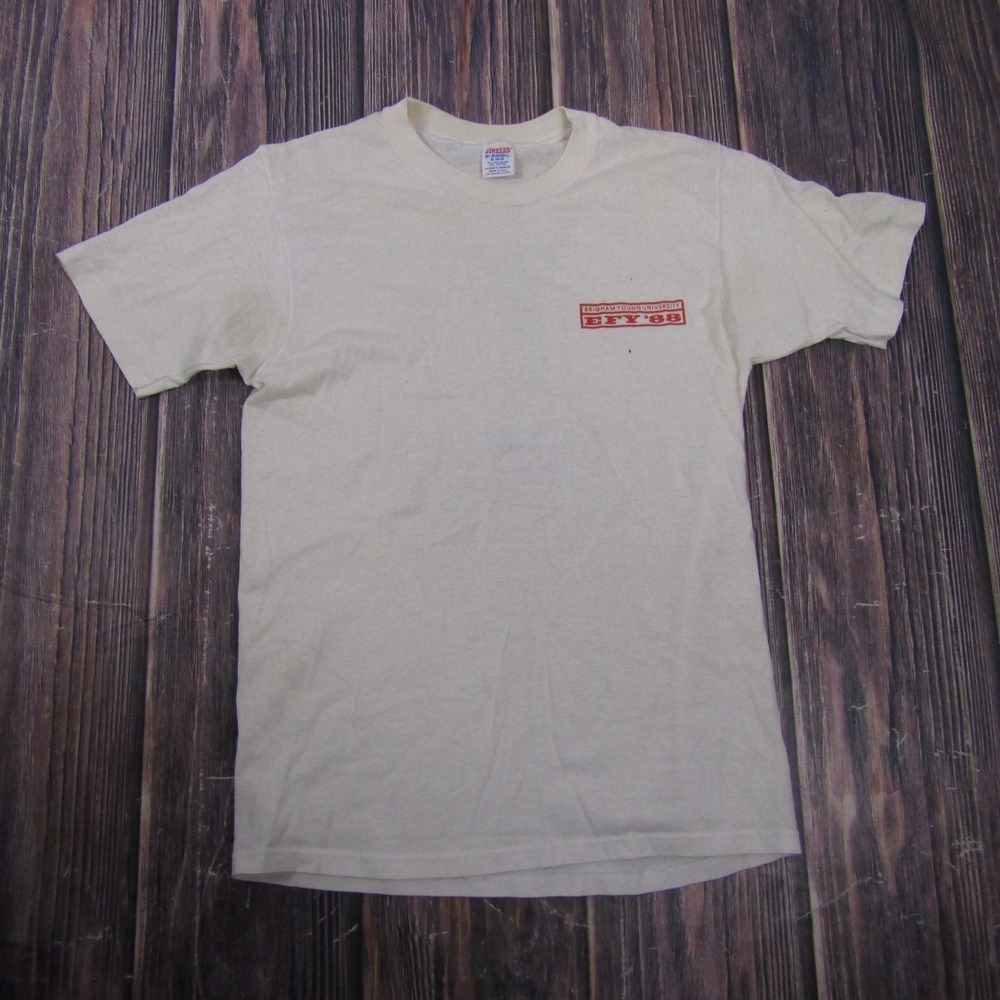 Vintage Brigham Young EFY '88 Win The Race Shirt Mens M Running Graphic‎ Tee
